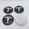SGJPH1 19+1pcs 56mm 60mm 65mm For Tesla Model 3 Model Y Car emblem Wheel hub Center Cap Badge covers Decals Styling accessories