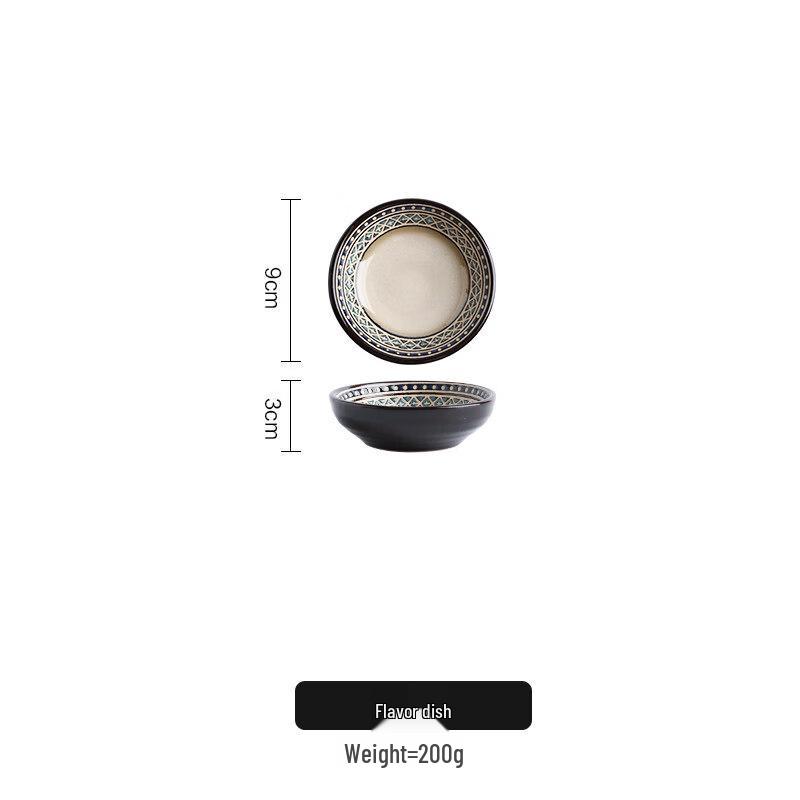 Retro Minimalist Ceramic Dinnerware Set