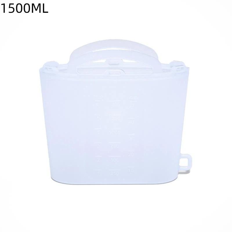 Freezer Bag 1000 1200 1500Ml Self Sealing Leak Proof Reusable Fresh Keeping Bag For Picnic Food Cooling