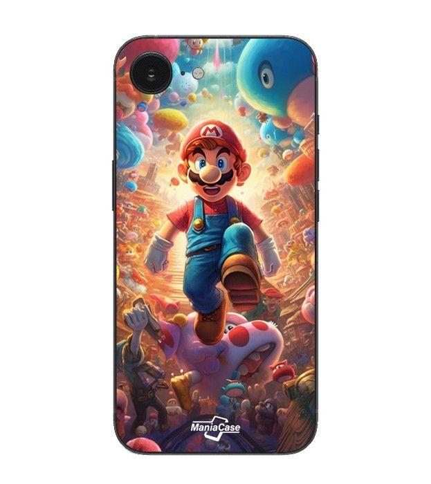 Maniacase Case For Iphone 16E super mario bros the movie nero