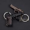 Alloy 1:4 92F Pistol Portable Toy Gun Model Detachable Keychain Fidget Toy for Boy Collection Adults Kid Party Birthday Gift