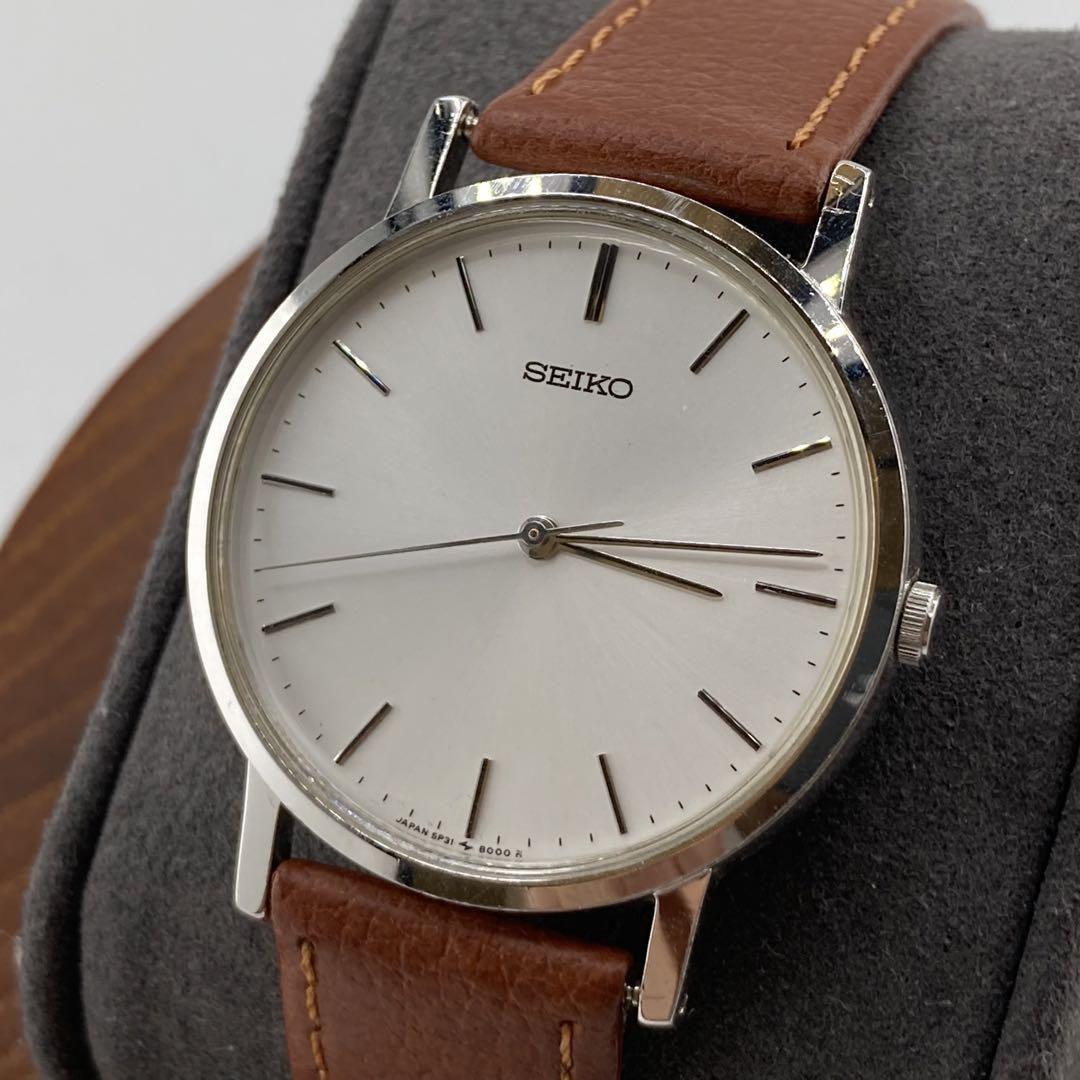 

[USED] Seiko Rare 5P31-8000 Quartz White