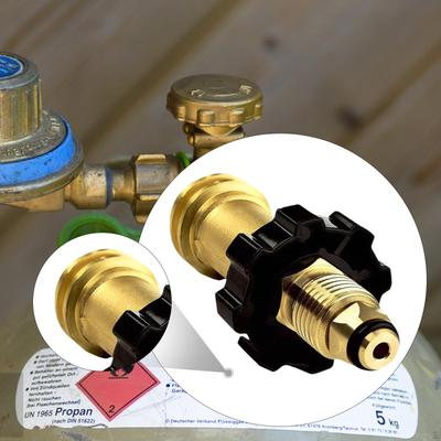 Gasflaschen-Tankadapter Regulierventil Zubehör Professionell Einfach zu installieren Ersatz