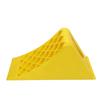 Heavy Duty Wheel Chocks Yellow High Visibility Premium Plastic Wheel Stopper for Car Travel