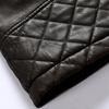 Men's Fashion Casual Solid Color Plus Velvet Lapel PU Leather Jacket