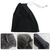 Helmet Bag Plush Soft Drawstring Pocket Dust Proof Good Toughness Full Half Helmet Storage Bag For Motorcycle Cycling Scoot R7l3