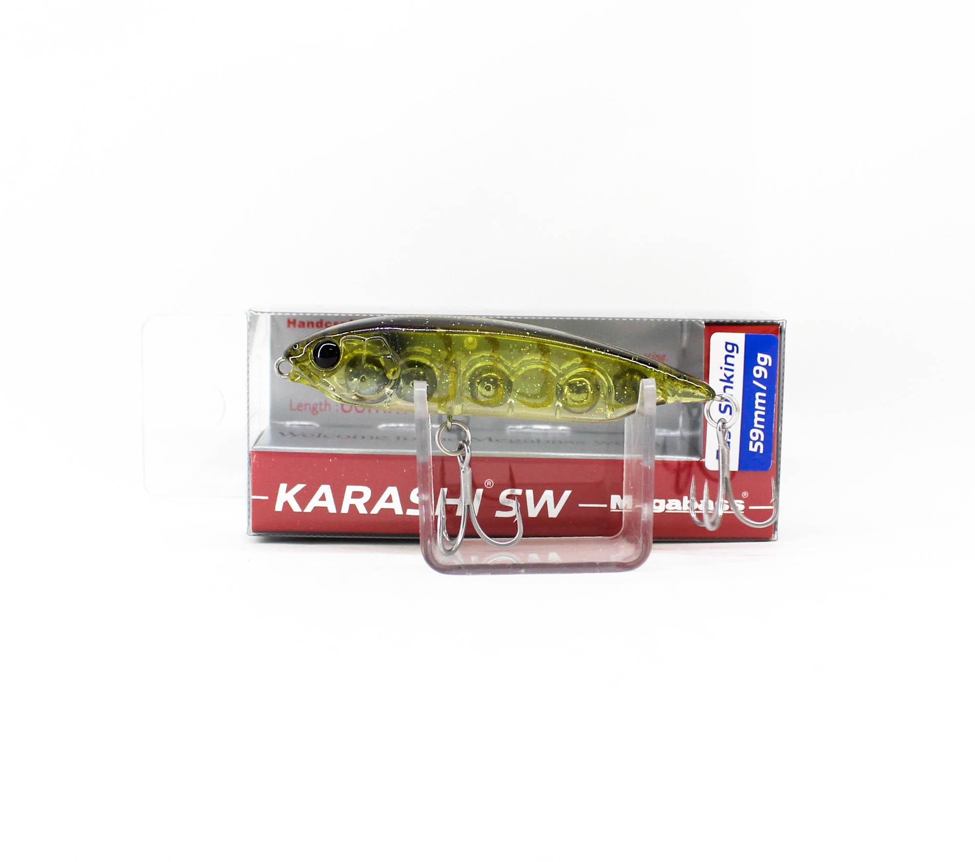 

Megabass Karashi SW FS Fast 59 мм 9 грамм Тонущая приманка Водоросли Креветка (0861)