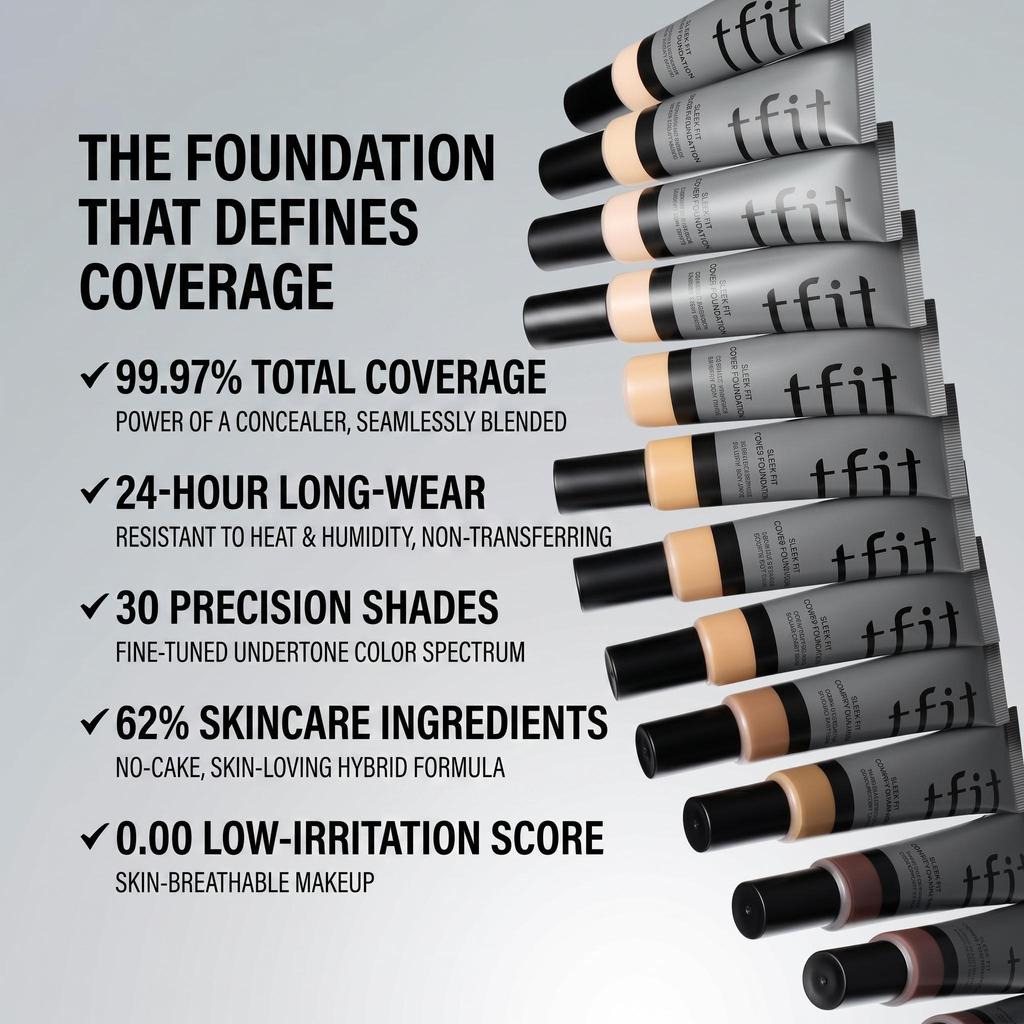 TFIT Sleek Fit Deckendes Make-up 30g (+Gratisgeschenk)