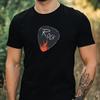 Unisexs Guitar Gift Pick Motif Cotton TShirt Size Xs To 5xl