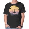 Unisex Crew Neck T-Shirt Rogue Fighter Graphic Short Sleeve Casual Tee
