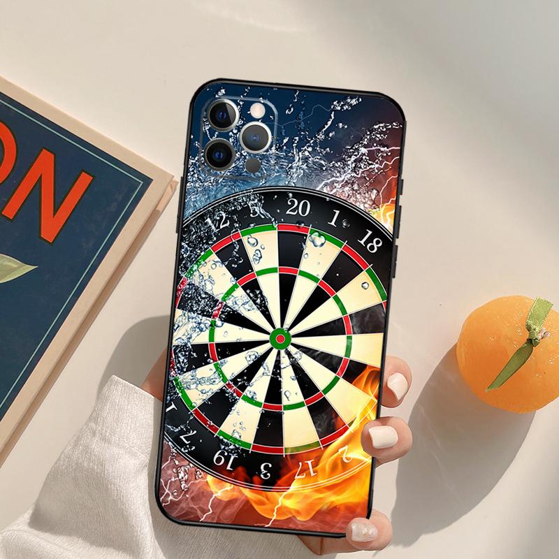 

Darts Case For iPhone 12 11 13 Pro Max Mini 7 8 Plus X XR XS Max SE 2020 Camera Protection Shell iPhone 13 mini