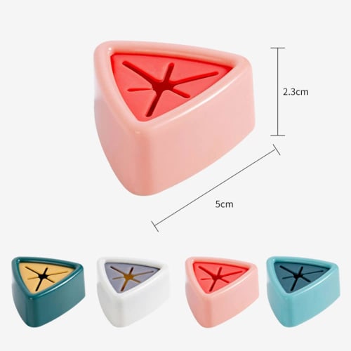 Audio Fan Towel Rack, Kitchen Storage, Double-Sided Adhesive, Push-to-Attach, Easy-to-Use, for Bathrooms, Kitchens, and More. Available in Blue, Pink,