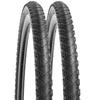 YunSCM 2-Piece 700x42c Tires, 700x42c 42-622 Bicycle Tires, Suitable for 700x42c Road and Cross Bikes, Y-290-A