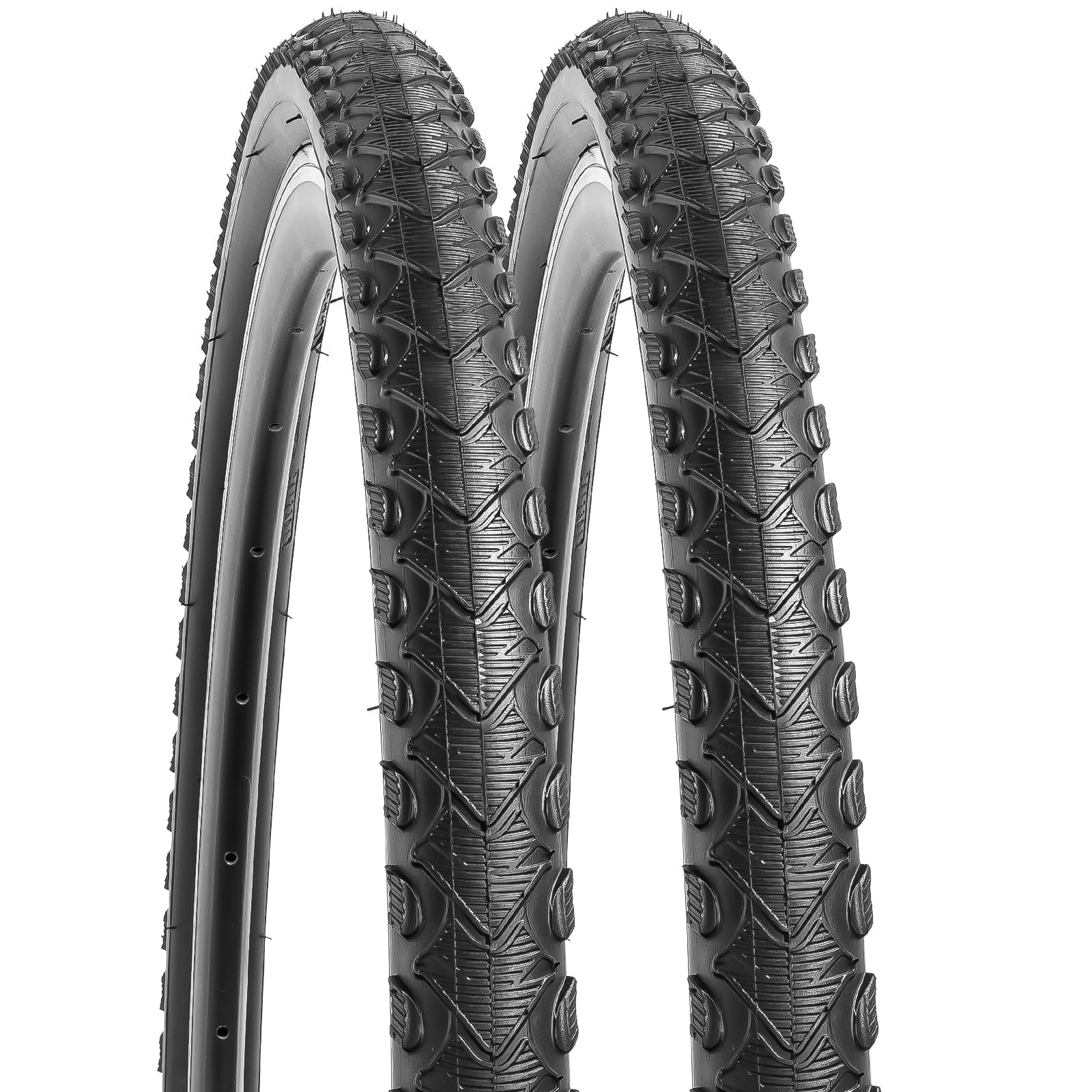 

YunSCM 2-Piece 700x42c Tires, 700x42c 42-622 Bicycle Tires, Suitable for 700x42c Road and Cross Bikes, Y-290-A