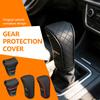 Levier de vitesse de voiture Absorption de la sueur Antidérapant Protection de poignée anti-poussière Pour M F10 E90 E60 F30 E89 X1 X3 X4 X5 X6 Série 1 3 5 7