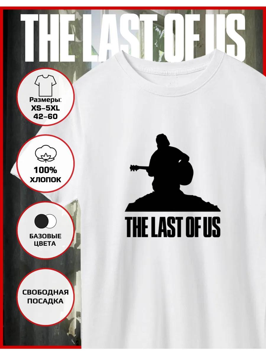 Straight T-shirt with The last of us print With Guitar 3XL