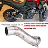 Flame Motorcycle Exhaust Pipe for CBR500F, CBR500X, CBR400F - Modified Middle