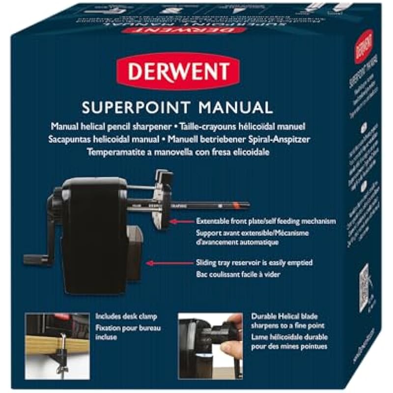 

Derwent Super Point Manual Helical Desktop Sharpener 11