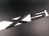BMW X1/X3/X5/X6 GT Trunk Matte Black Logo Modification Sticker