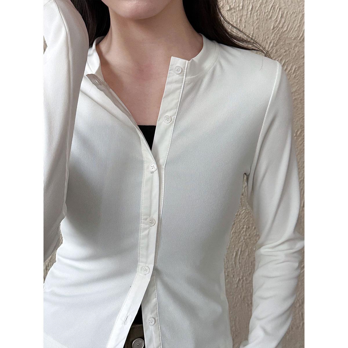 

Lu Xi Slim-Fit Knit Long-Sleeve Cardigan for Women Medium