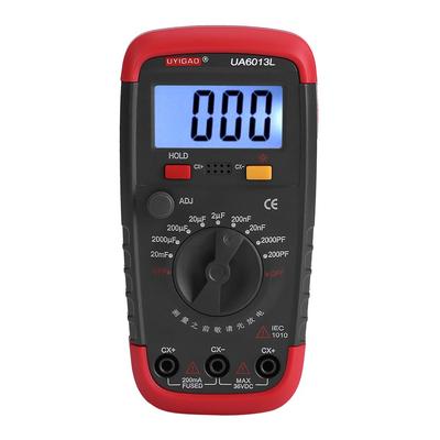 Yosoo Capacitance Capacitor Capacitor Capacity Industrial Electronic Measuring Capacitance Digital Capacitance Meter Tester with LCD Display for