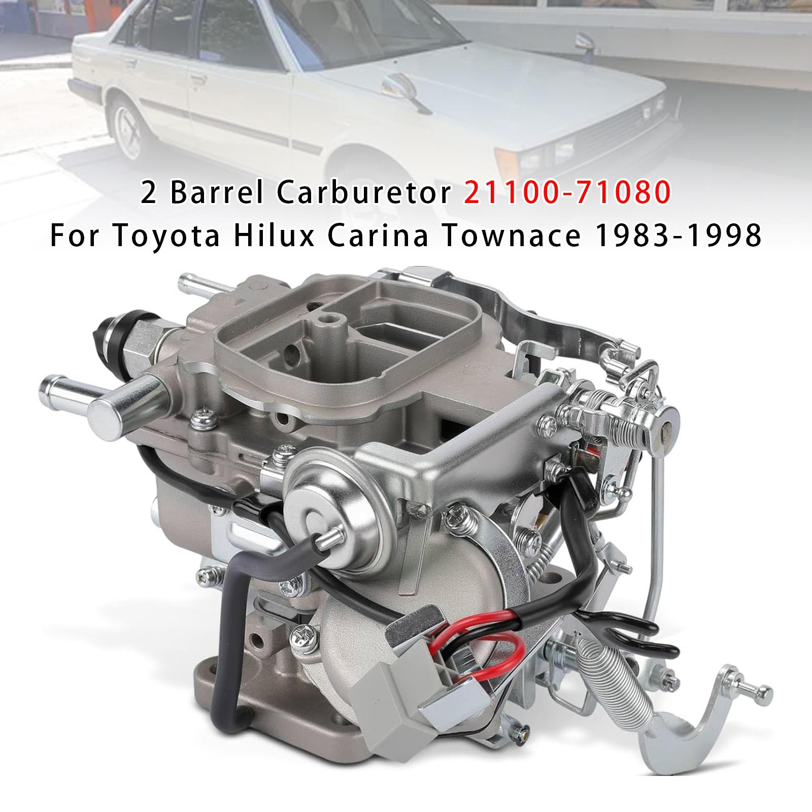 

2 Barrel Carburetor 21100-71080 For Toyota Hilux Carina Townace 1983-1998