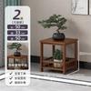 Chinese Style Floor Standing Plant Rack Non-Solid Wood Modern Indoor Pot Holder Balcony Elegant Greenery Display Shelf
