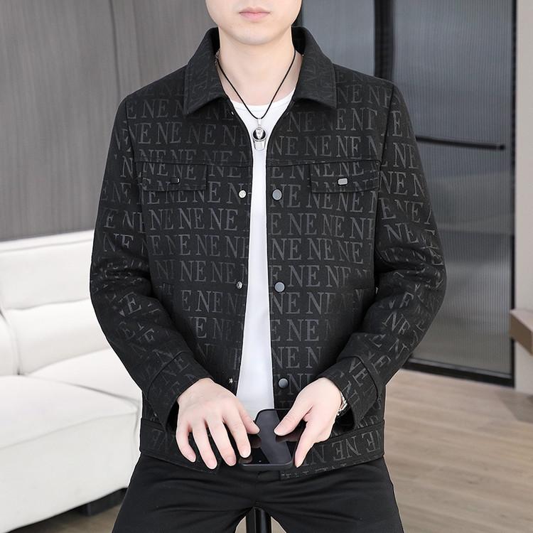 2026 Men's Summer Long Sleeve Casual Lapel Jacket – Trendy, Versatile, Light Luxury Top