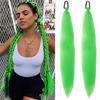 Colorful Elastic Hair Ties Braid Ponytail Hair Extensions for Women