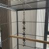 Wear-resistant Parrot Gnaw Toy Stainless Steel Bird Cage Toy Hanging Molar Toy  Development Puzzle
