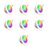 10-1PCS Smart LED Downlight LED Ceiling Recessed Down Light Dimmmable Spot Lamp 10W RGB +CW+WW Changeable LED Downlight