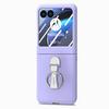 Funda de Cuero Moto Razr60 Ultra con Ranuras para Múltiples Tarjetas y Soporte de Anillo