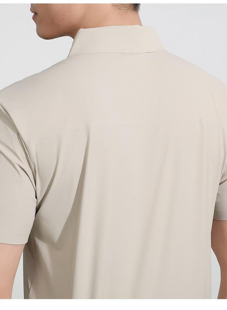 President Business Polo Shirt - Antibacterial Sun Protection, Cool Feeling Short Sleeve Workwear