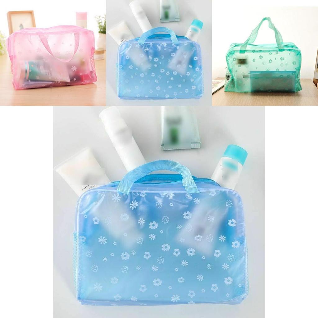 Spacious Women Make Up Bag Case Travel Cosmetic Organiser For Effortless Beauty Storage Solutions