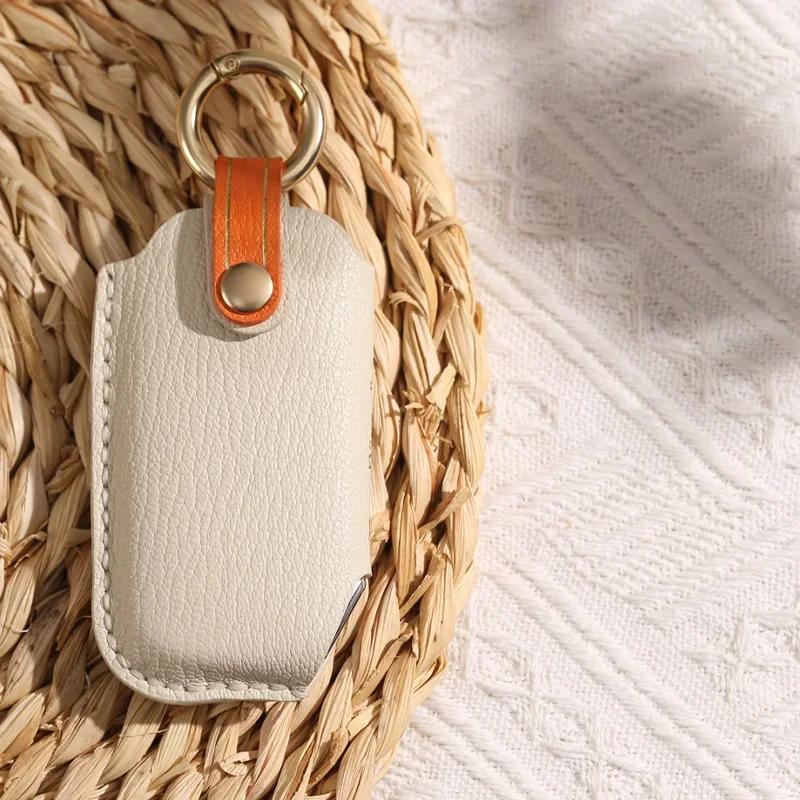 Leather Car Key Case Fob Cover for Kia K900 Stinger 2017 2018 2019 2020 2021 Accessories gbnkr30
