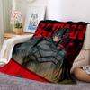 1 pezzo Batman, Coperta da Supereroe Leggera in Flanella per Divano, Letto, Viaggio, Campeggio, Soggiorno, Ufficio, Divano, Sedia e Letto