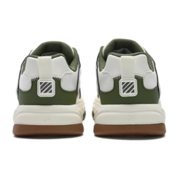 Fila Fusion Bank II Comfortable Casual Low-Top Sneakers Women Sneakers White Green T12W422304FGA