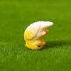 3Pcs Miniature Parrot Figurines Desktop Ornament Adorable Resin Bird Decor for Fairy Gardens & Terrariums
