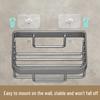 LIEI No-Drill Bathroom Shelf with Tissue Box