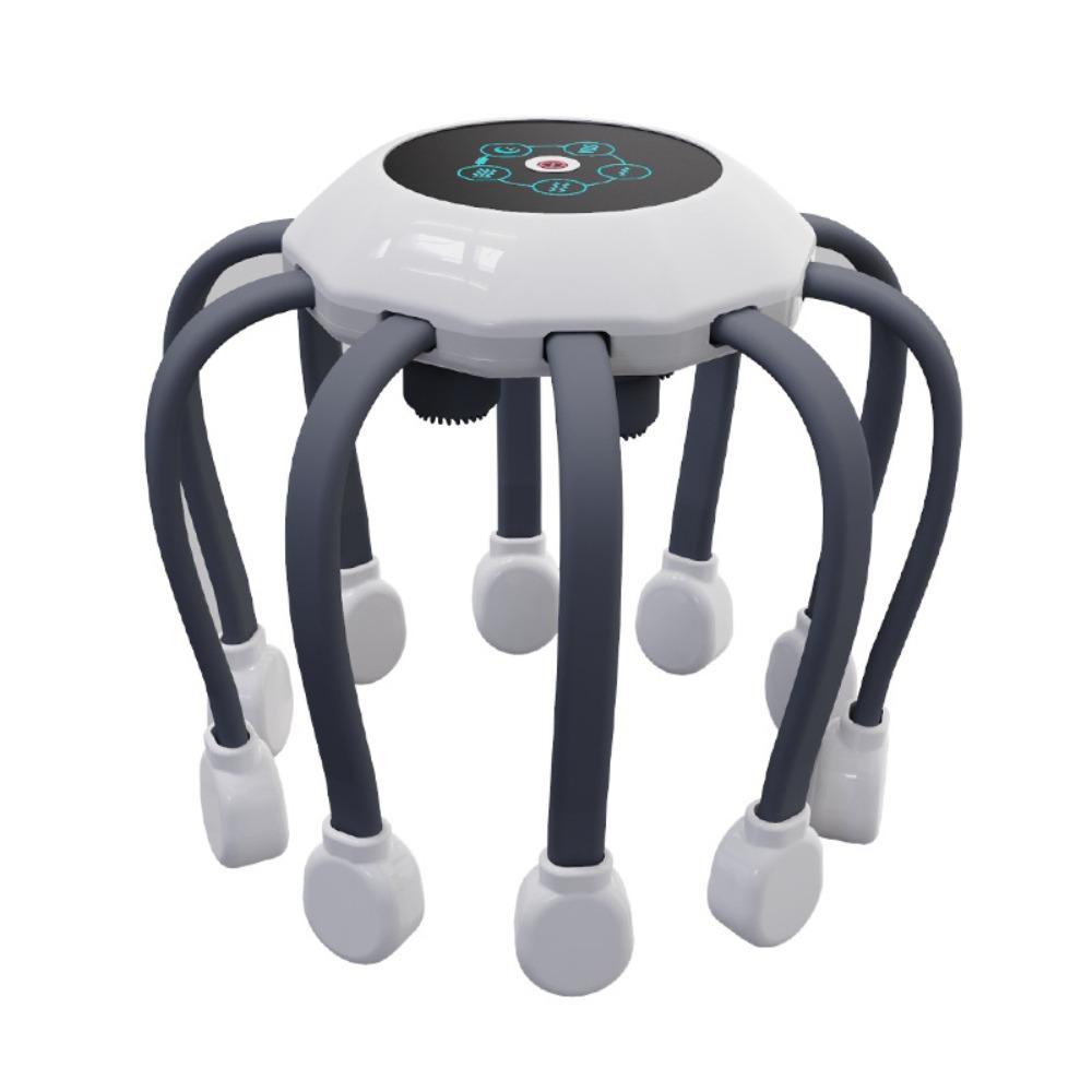 Stress Relief Eight Claw Massager USB Charging Scalp Massager  For Relaxation Stress Migraine