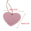 20x Painted Tags Hanging Craft diy Decorations Multicolor