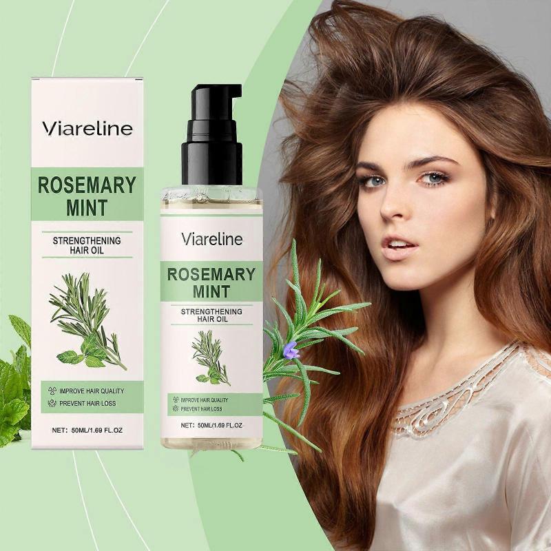 Rosemary Mint Hair Care Oil Improves Hair Quality Reduces Frizziness Moisturizes Hair Essence Oil