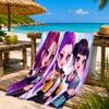 Kpop Demon Hunters: Starlight Adventure Beach Towel, Quick-drying, Easy to Care for, Suitable for Both Fitness and Beach Vacations,Sports Essential