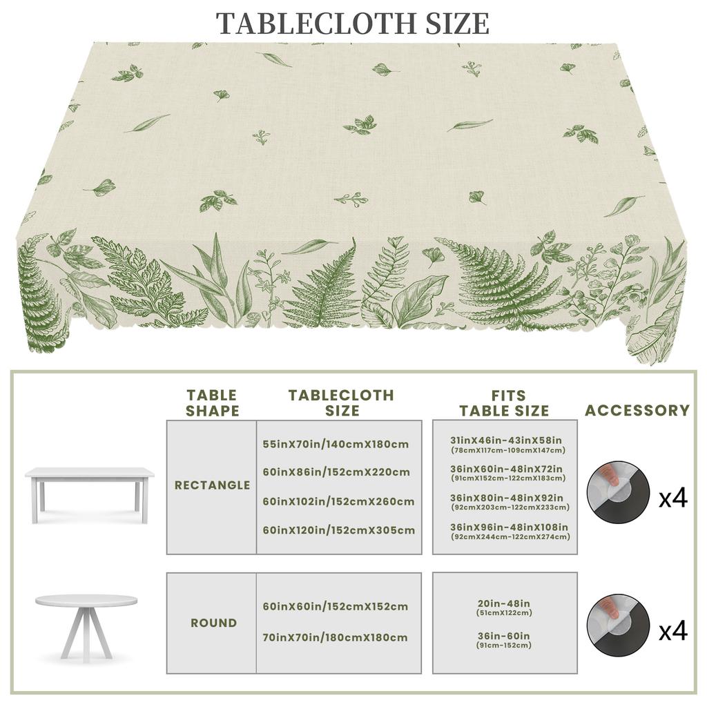 1 Stück Floral Runde Quadratische Tischdecke Wasserdicht Retro Rosen Design Frühling Sommer Zuhause Küche Picknick Geschenk