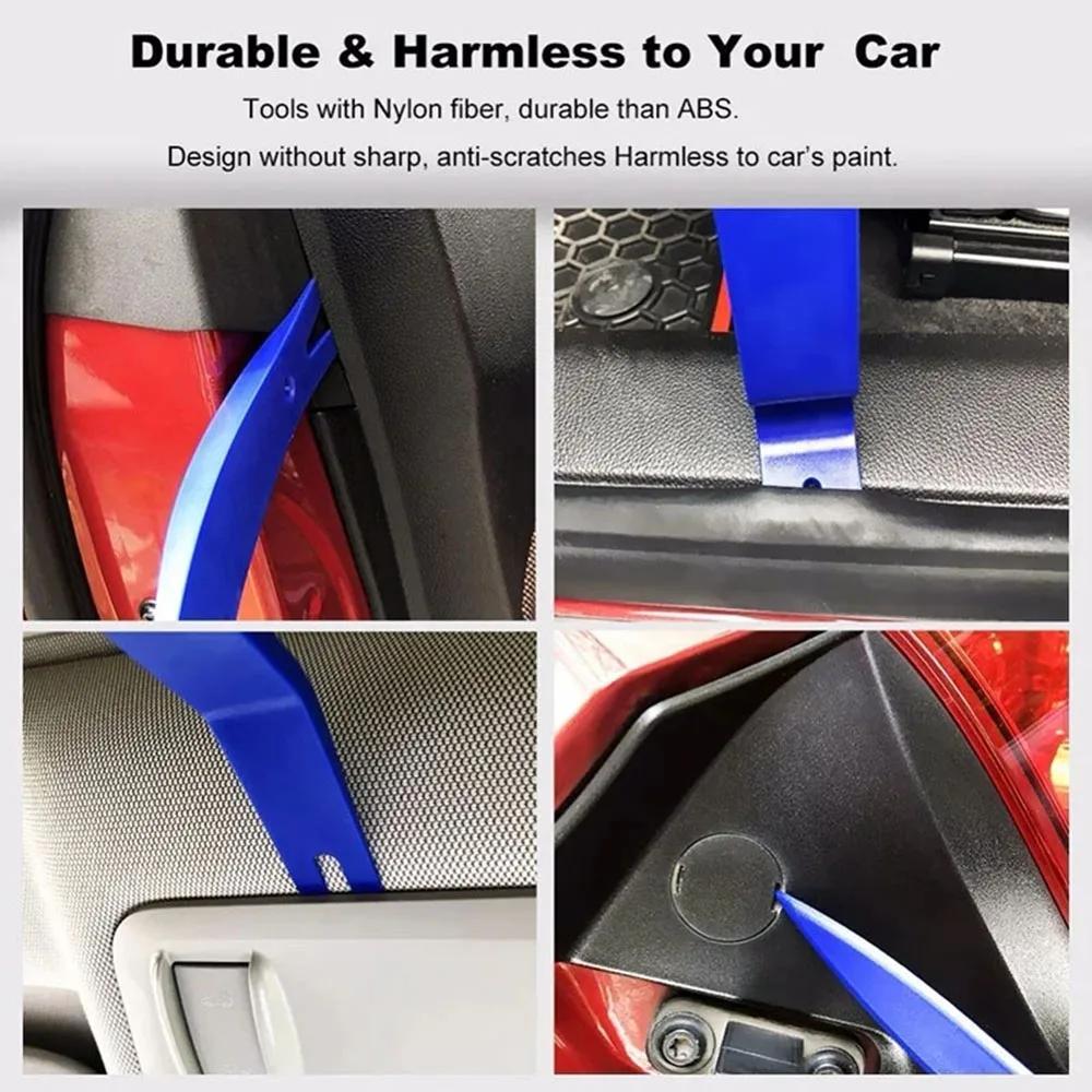 Car Tools Car Interior Disassembly Kit Plastic Trim Removal Tool Car Clips Puller Diy Panel Tools for Auto Trim Puller Set