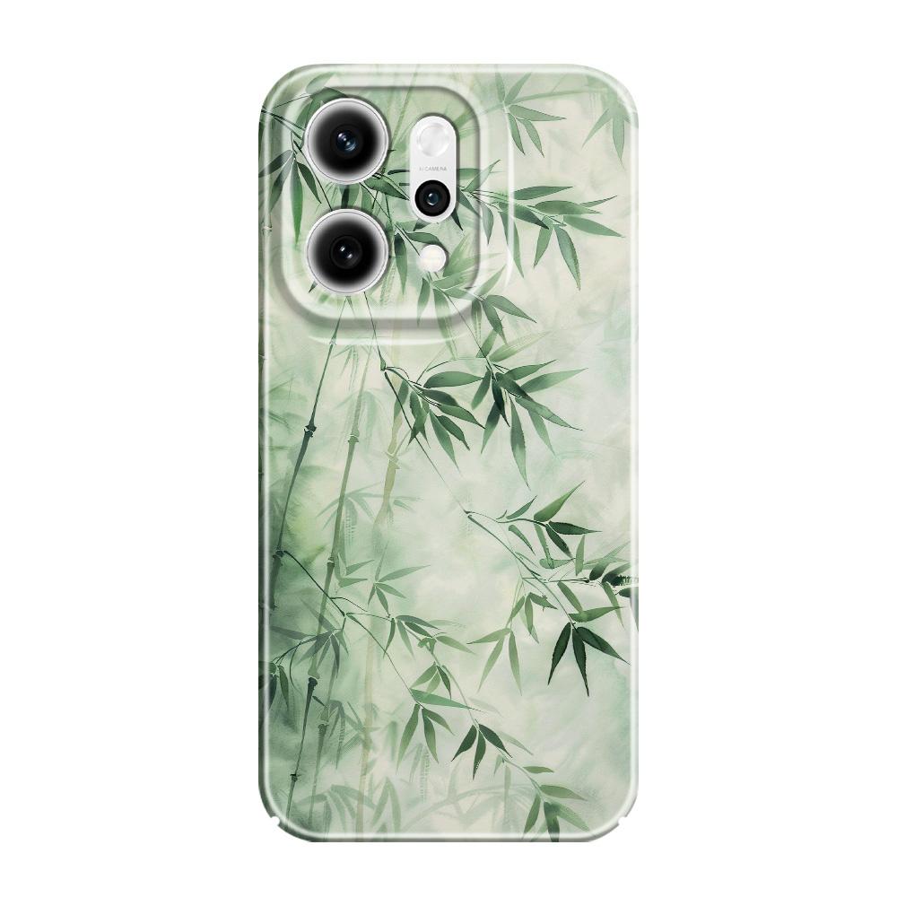 

Green Bamboo Forest Phone Case For OPPO Reno 14 14F 13 13F 12 12F 11 11F 10 8 8Z 8T 7 7Z Pro 4G 5G Film Hard Cover OPPO Reno 12