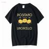 Positano Italien Limoncello T-shirt Italien Citroner Semester Resa Italiensk Stolthet Citat Outfit lång eller kort ärm vintage