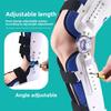 Ankle Knee Fixation Bracket Adjustable Thigh Calf Lower Limb Stable Support Breathable Protector