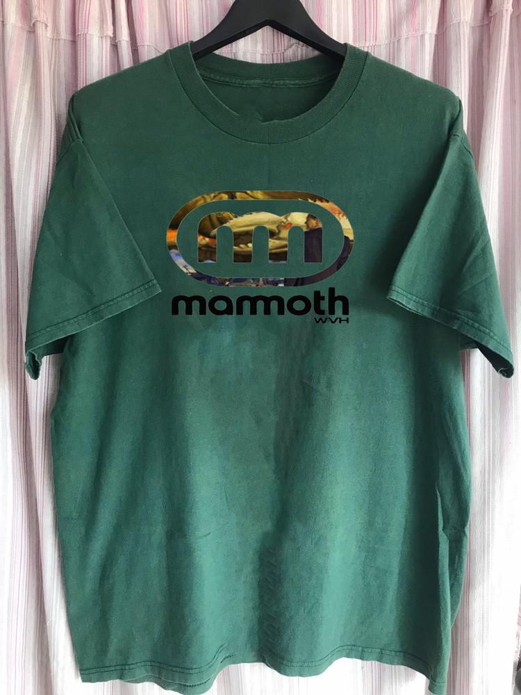 

Футболка с коротким рукавом Mammoth WVH Logo Band Подарок для фаната Размеры от S до 5XL Унисекс M