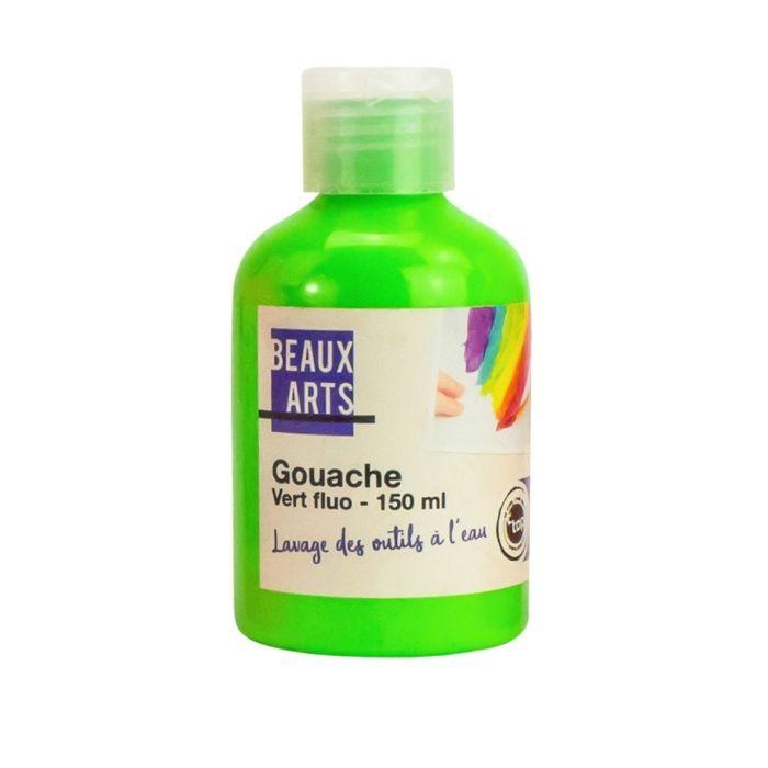 Gouache pour enfant Vert fluo 150ml